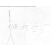 Electronic shower faucet with switch Sacueni