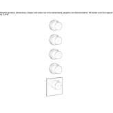 5-hole steel shower faucet Lubian