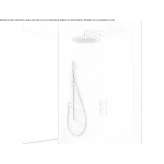 Brass concealed shower set with shower head Castuera