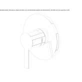 Concealed brass shower faucet Bobitz