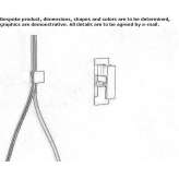 1-hole shower mixer with hand shower Jedwabno