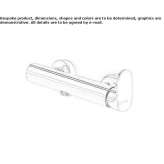 External single-lever shower faucet Treungen