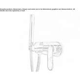 Shower faucet with a hand shower Oronz