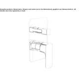 Single-lever shower faucet with diverter Escada