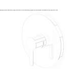 Concealed brass shower faucet Bobitz
