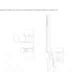 Shower faucet with a hand shower Alfdorf
