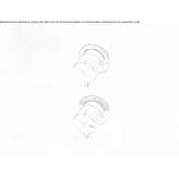 Thermostatic shower mixer set with direction switch Anaya