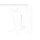Brass single-lever shower set with a shower hand Cascabel