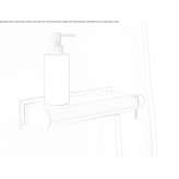 Set of external wall-mounted faucet with a shower hand Anaya