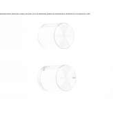 2-hole thermostatic stainless steel shower faucet Mondejar