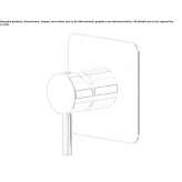 Single-lever shower faucet Urpay