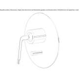 Single-lever shower faucet with diverter Chichica