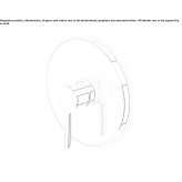 Concealed, brass shower faucet with one handle Lassee