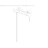 Outdoor single lever brass shower faucet Lassee