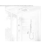 Concealed brass shower set with hand shower Tervola