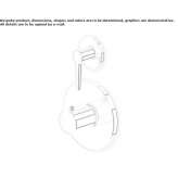 2 Hole Thermostatic Brass Shower Faucet Lassee