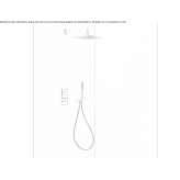 Concealed brass shower set with hand shower Vinarice