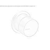 Single-lever shower faucet Pliska