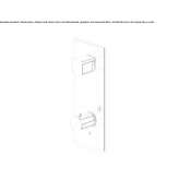 Concealed thermostatic shower faucet Loiching