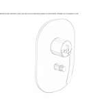 Single-lever shower faucet with diverter Mocoa