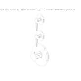 3 Hole Thermostatic Brass Shower Faucet Lassee