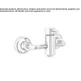 Single-lever shower faucet Macau