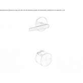Thermostatic set with shut-off valve Golubac
