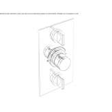 Thermostat with 2 valves Pozzuolo