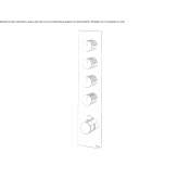 Concealed thermostatic shower faucet Kastella