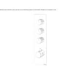 Concealed thermostatic shower faucet Kastella