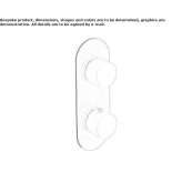 Concealed thermostatic shower faucet Winthrop