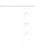 Concealed thermostatic shower faucet with diverter Gorodnya