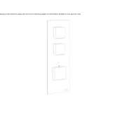 Concealed thermostatic shower faucet Gorodnya