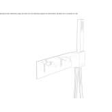Concealed thermostatic shower faucet with a hand shower Ormeau