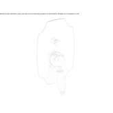Concealed single-lever shower faucet with diverter Pankow