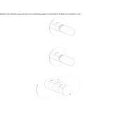 Thermostatic shower tap with individual rosettes Amposta