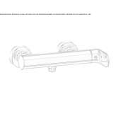 External thermostatic shower faucet Ruviano