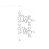 Concealed shower faucet with plate Eresing