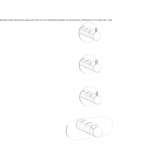 Concealed thermostatic shower faucet Etriche