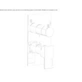 Single-lever shower faucet with diverter Kanepi