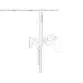 Concealed shower set with a hand shower Evilard