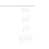 Concealed thermostatic shower faucet Manville