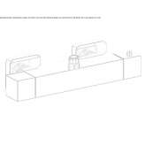 External thermostatic shower faucet Kanepi