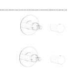 Concealed thermostatic shower faucet Waremme