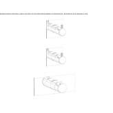 Concealed thermostatic shower faucet Etriche