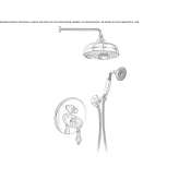 3-hole steel built-in shower set Lliria