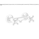 2-hole built-in outdoor steel shower kit Chiman