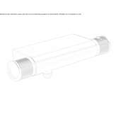 Thermostatic stainless steel shower faucet Demonte