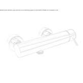 Single handle shower faucet Coromoro
