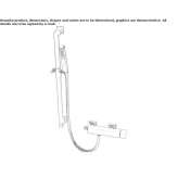 Shower faucet with a hand shower Dural